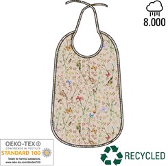 Mikk-Line PU Bib - Lang AOP Recycled - Cayenne